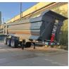 Buy cheap 3 Axles 40-80 Tons Heavy Duty Hydraulic Dump Dumper Cargo Utility Tipper Semi Trailer from wholesalers