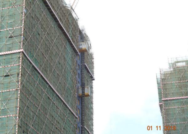 Buy cheap EN 12159 2012 Lifting 36 M / Min Construction Material Hoist from wholesalers