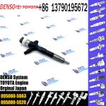 high quality diesel engine Fuel common rail injector 095000-5663 23670-39095