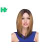 Buy cheap Layered Short Blonde Bob Wig Heat Resistant Synthetic Hair Extensions from wholesalers