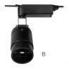 Buy cheap 6063 Aluminum Housing COB Spotlight Track Lighting Kits Adjustable 3 Circuits 20W from wholesalers