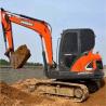 Buy cheap 0.21m3 Doosan Dx60 Used Excavator Original Color 5700KG YANMAR Engine from wholesalers