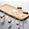 Buy cheap Home Cooking Delicate Wooden Handle Glass Measuring Spoon from wholesalers