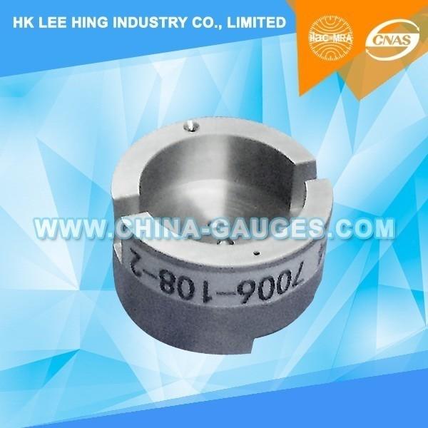 Buy cheap IEC60061-3: 7006-108-2 MR11 Go No Go Gauge for Bi-pin Bases from wholesalers