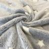 Buy cheap Dark Luminous 230gsm Flannel Fleece Fabric For Sofa Bed Blanket from wholesalers