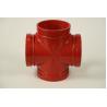 Buy cheap High Strength Grooved Fittings 4 Way Corrosion Resistance from wholesalers