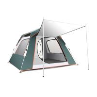 Buy cheap Large Square 8 Person Camping Tent 190T Polyester Automatic Family Tent 4.5kg product
