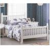 Buy cheap modern double bed pine wood from wholesalers
