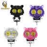 Buy cheap Lucency Purple Pink Tiger Design Mutiple Flash Color Motorcycle Spotlight from wholesalers
