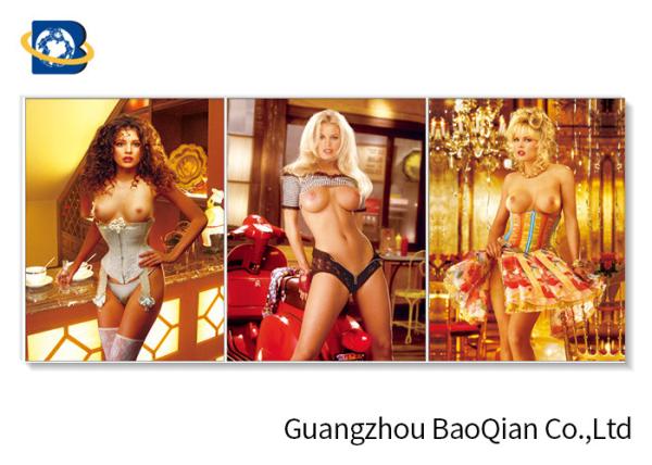 Buy cheap 3D Flipped Wall Decorative Photos With Sexy Naked Beautiful Girl from wholesalers