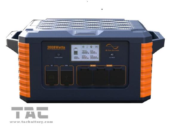 Buy cheap Outdoor Portable Energy Storage System 2000W 3.7V Lithium Battery from wholesalers