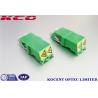 Buy cheap No Flange LC/APC Adapter Fiber Optic PC Material Duplex Simplex 4 Ways Quad 55dB Return Loss from wholesalers