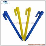 6" Mini Plastic tent pegs tent stake garden pegs