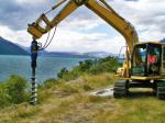 KA4500 Hydraulic Earth Augers Mini Excavator Attachment Drilling Machine Post