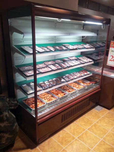 Buy cheap Automatic Defrost Multideck Display Fridge Refrigerated Open Display Cabinets from wholesalers
