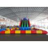 Buy cheap Giant Inflatable Water Parks / 0.55mm PVC Swimming Pool Water Slide from wholesalers