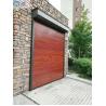 Buy cheap Mahogany Wood Grain Aluminium Roller Door / Automatic Roller Door from wholesalers