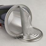 Roasted / Salted Peanuts Easy Open Tin Plate Cans / Custom Volume Metal Tin Can
