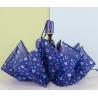 Buy cheap metal shaft 3 fold ladies umbrella With Digital Printing from wholesalers