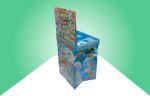 Cardboard Corrugated Dump Bin Display For Selling Kid Game Items