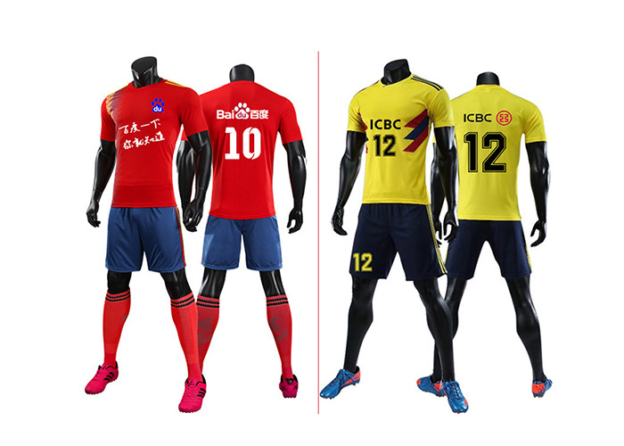 Cheap price custom customer logo football jersey plain OEM soccer jersey