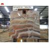 Buy cheap Translucent Rainbow Onyx Stone for Villa Background CNF Polished Red Dragon Onyx Marble from wholesalers