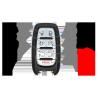 Buy cheap 5 Button Smart Keyless Remote Key Fob For Chrysler Pacifica from wholesalers