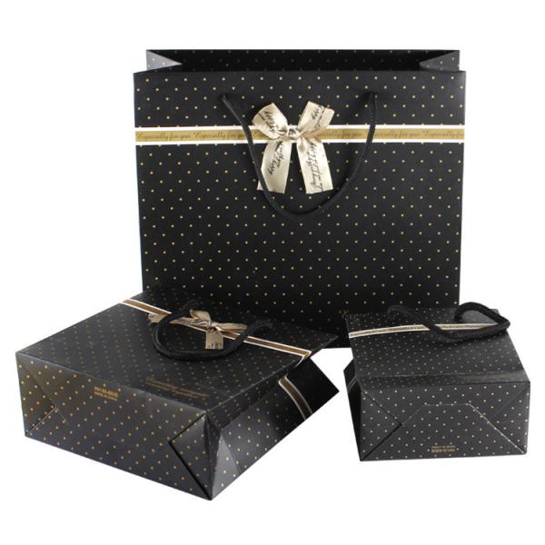 Buy cheap Matt Lamination Custom Paper Gift Bags , Heavy Duty Paper Bags With Handles from wholesalers