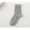 Buy cheap Plain Color Thermal Trendy Mens Socks Cotton Comfortable Knitting For Business Men from wholesalers
