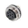 Buy cheap Screw Panel Mount Waterproof Circular Connectors , M16 Ip67 Panel Mount Electrical Connectors from wholesalers