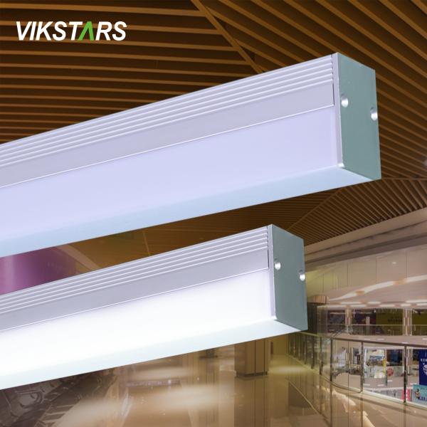 Buy cheap 36W 3600lm 47in White Linear Pendant Lighting LED Aluminum Heat Sink from wholesalers