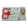 Buy cheap Portable White Plastic Case Travel Sewing Kits For Airplane / Home / Office from wholesalers