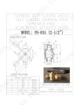 Technical Parameter For FH65 CB/T3778-1999 Bronze Self-Closing Valve Model