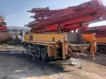 Zoomlion Schwing Putzmeister 2013 53m Used Concrete Pump Truck with Semi-Dry