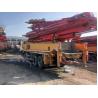 Buy cheap Zoomlion Schwing Putzmeister 2013 53m Used Concrete Pump Truck with Semi-Dry Shotcrete from wholesalers