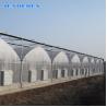 Buy cheap Turnkey Installed Commercial Hydroponic Plastic Film Greenhouses Multi Span from wholesalers