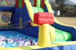 Kids Party Wet DryInflatable Bounce House Water Slide Bouncer Combo With Bigger