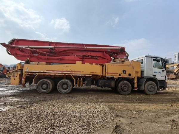 Buy cheap Hydraulic Machining Process 2013 Putzmeister 46m Used Heavy Equipment Concrete Pump Truck from wholesalers
