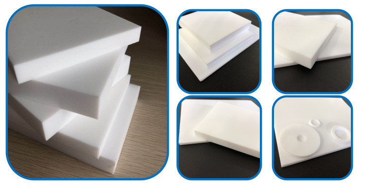 Non Adhesion Chemical Proof Skiving 3mm Molded Ptfe Sheet
