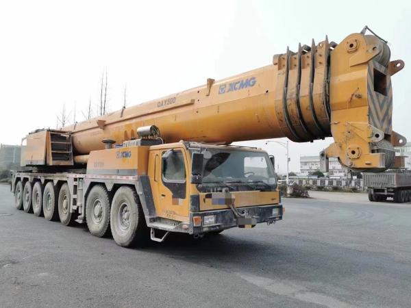 Buy cheap 300 Hydraulic All-Terrain Truck Crane 2008 Used Hoist Crane with 300T Capacity from wholesalers