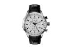 316L Sapphire Chronograph Wrist Watch , Genuine Cow Leather Chronograph Watch