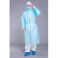 Buy cheap Skin Friendly Disposable 30g PP PE Non Woven Isolation Gown product