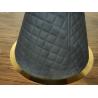 Buy cheap Leather Base Round 120cm Marble Top Dining Table from wholesalers