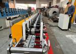 0.6mm Thicknes Thress Dimension U Channel Forming Machine 60mm Diameter Shaft