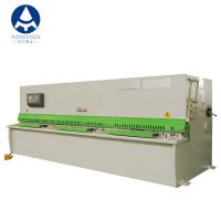 Buy cheap 8mm Sheet Metal Cutting 8times/Min Small Hydraulic Metal Shearing And Bending product