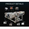 Buy cheap Customized SUS 304 Material Bubble Cleaning Drying Machine for Fruits and Vegetables from wholesalers