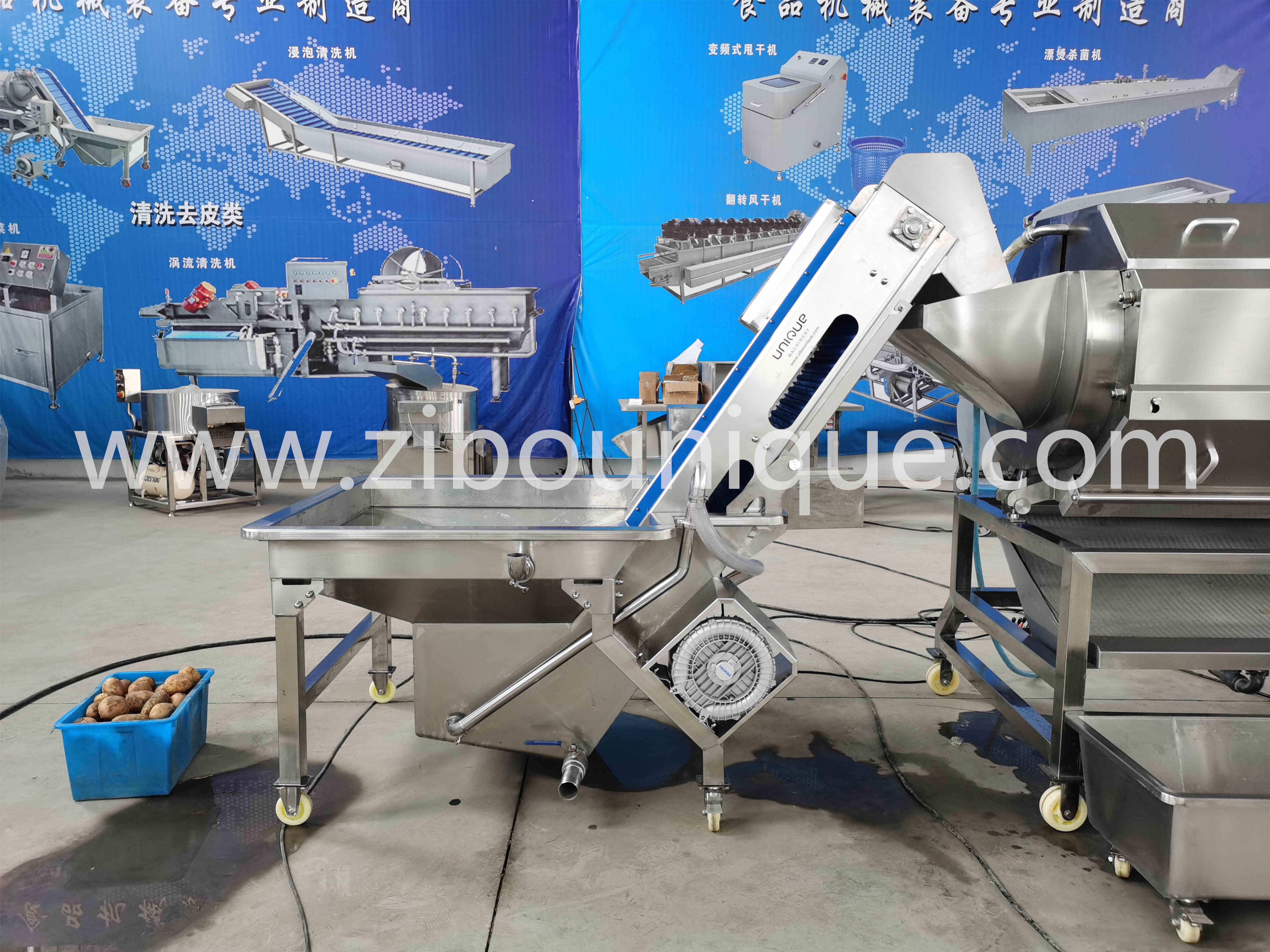 2200 KG Capacity Potato Skin Peeler Machine Ideal for Large-Scale Production