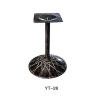 Buy cheap strong steel/iron round metal table leg (YT-28) from wholesalers