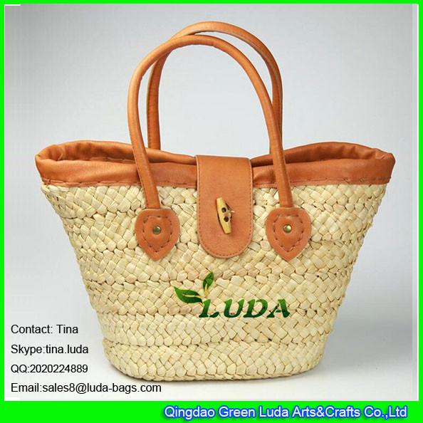 Buy cheap LUDA 2016 new handmade cornhusk shopper bag fashion tuscan treasures tote bag from wholesalers