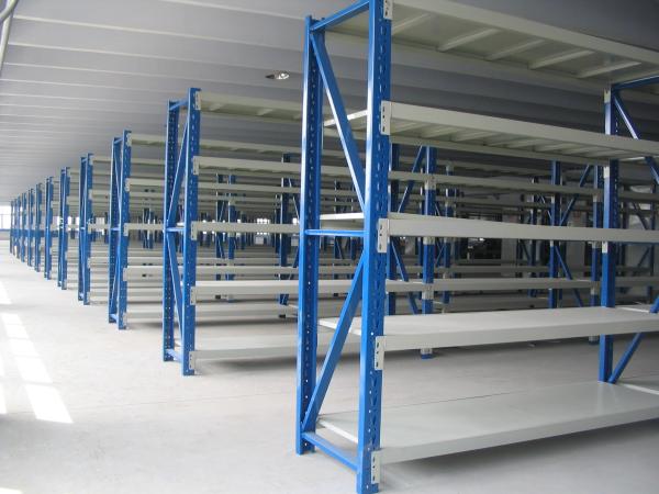Buy cheap Durable Commercial Steel Shelving Selective Layers Convenient Installation from wholesalers